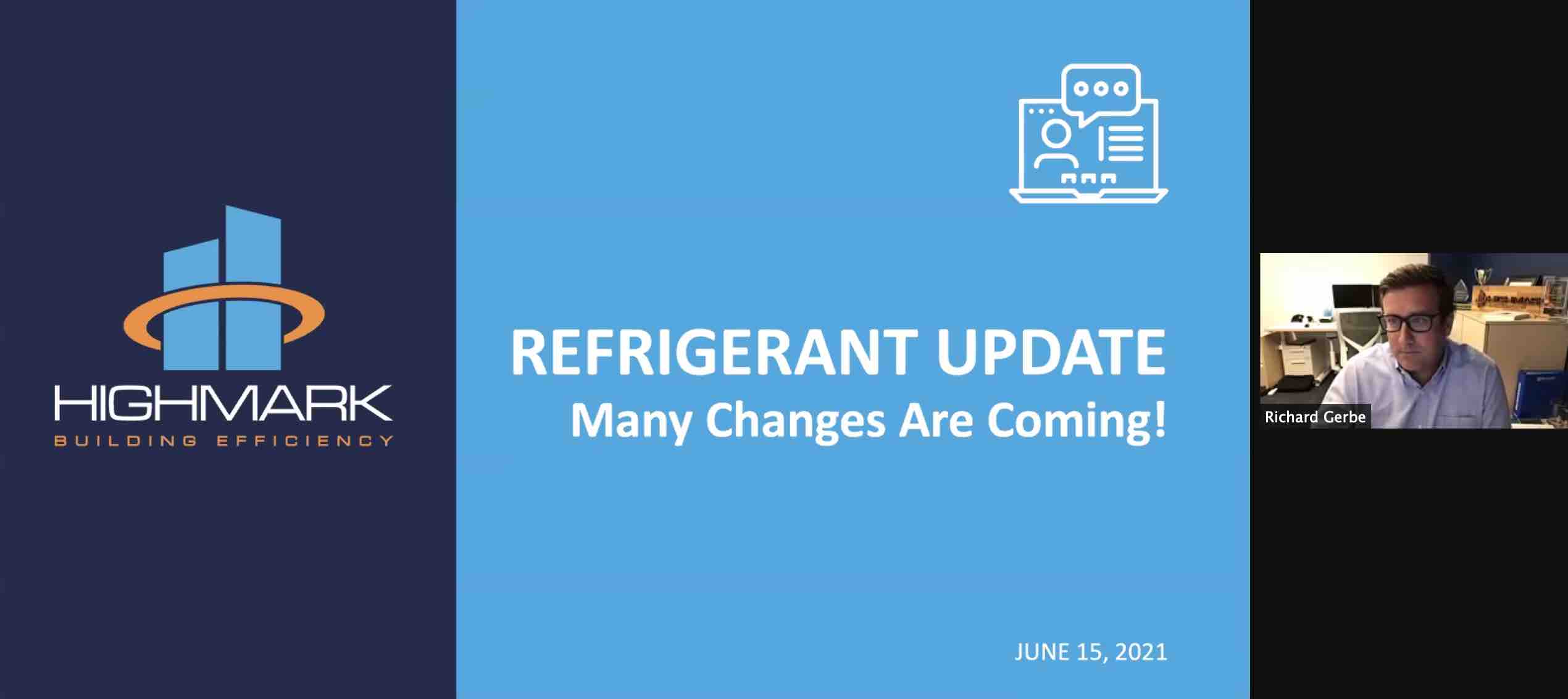 Refrigerants Presentation at NY-GEO 2021